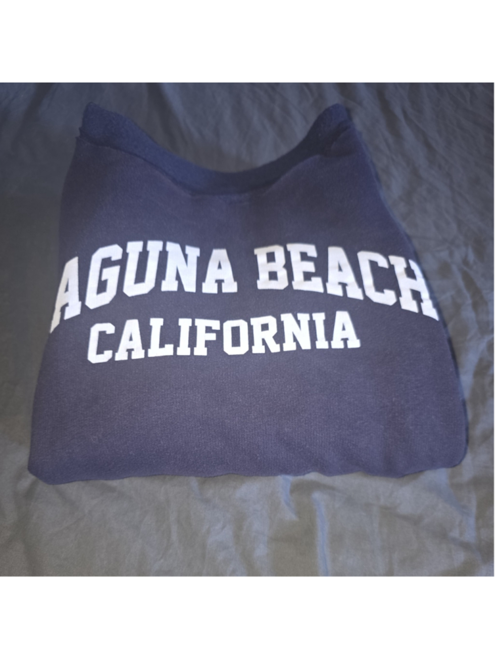 Women's Unbranded Laguna Beach California Sweatshirt Black White